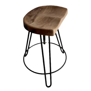 صندلی کانتر مدل چوب گردو xf106