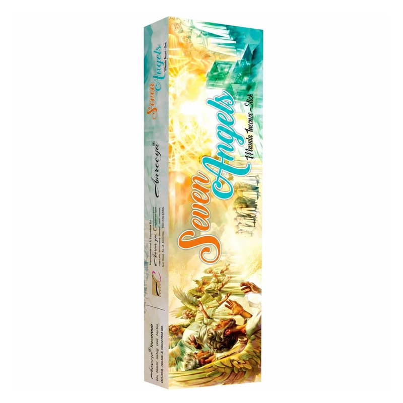 عود دست‌ساز آمریا مدل سون آنجل amreeya Seven Angles Incense رایحه گل بسته 30 عددی