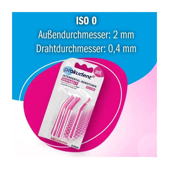 مسواک بین دندانی رزمن مدل Prokudent بسته 6 عددی مسواک بین دندانی رزمن مدل Prokudent بسته 6 عددی