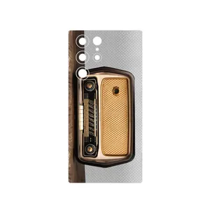 MAHOOT Radio Nostalgia Cover Sticker for Samsung Galaxy S22 Ultra 5G