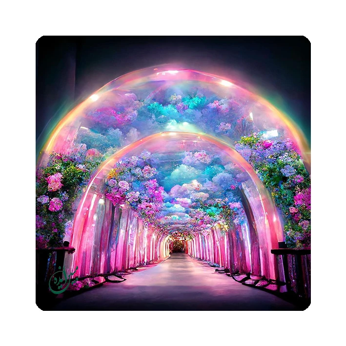 کاشی مبین ایده مدل فانتزی kh10 کد 1653