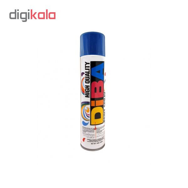 اسپری رنگ آبی تیره دیبا حجم 300 میلی لیتر