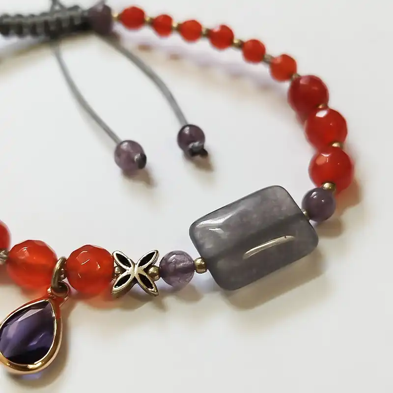 دستبند نقره مدل ماهرخ