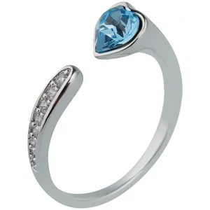 انگشتر زنانه  مدل قلب تک سنگ کد 396661