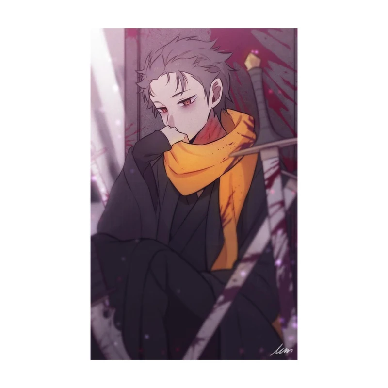 استیکر لپ تاپ و موبایل مدل انیمه طرح ری:زیرو  ناتسوکی سوبارو Re:ZERO Natsuki Subaru کد 5398