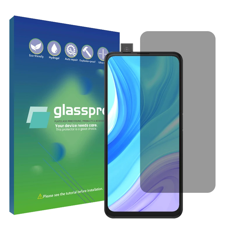 محافظ صفحه نمایش حریم شخصی گلس پرو مدل Resistant مناسب برای گوشی موبایل هوآوی Y9s