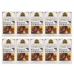 چای سیاه کلاسیک ایرانی عماد - 400 گرم بسته 10 عددی