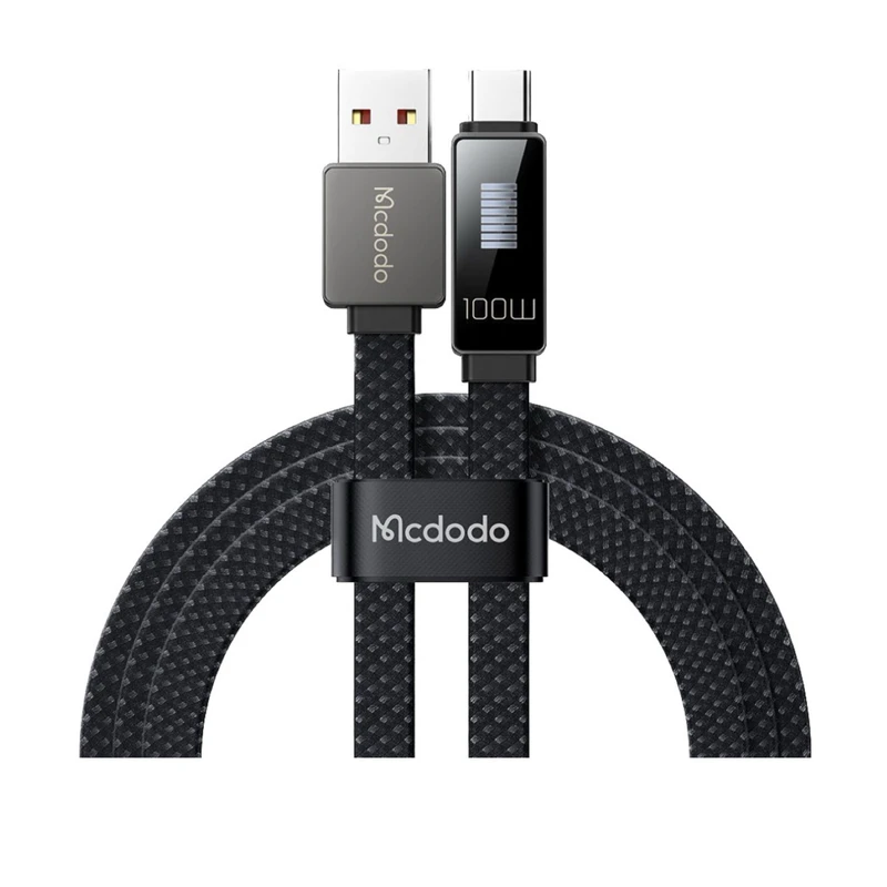کابل تبدیل USB به USB-C مك دودو مدل LED Ryhthm طول 1,2 متر