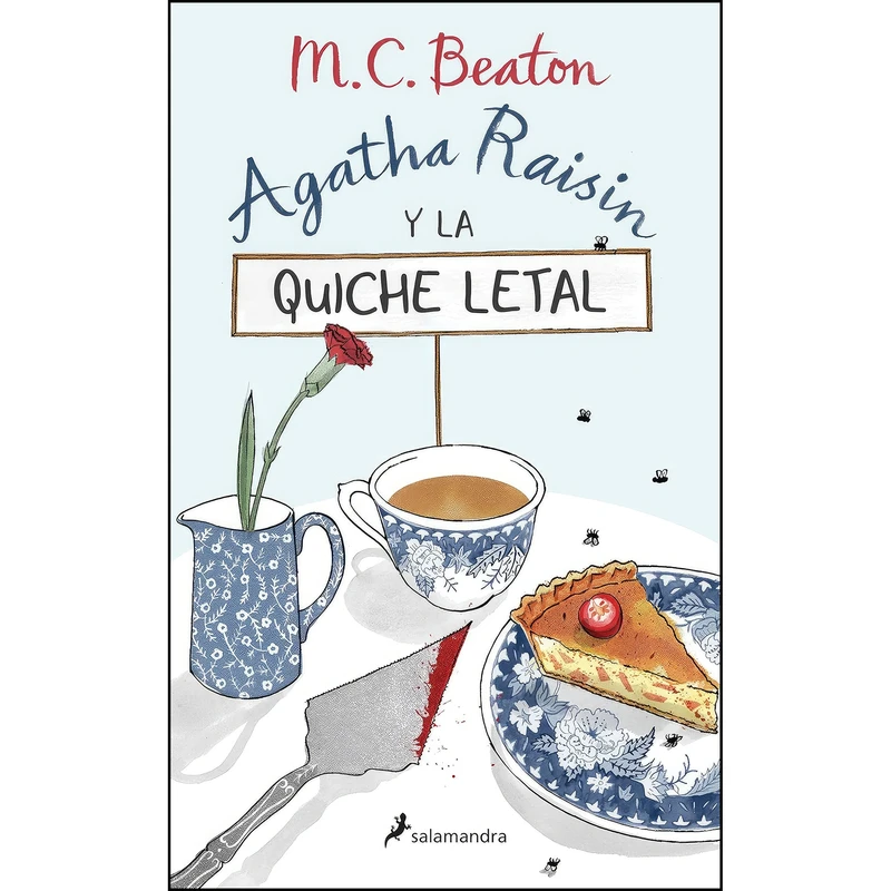 کتاب Agatha Raisin y la quiche letal اثر M. C. Beaton انتشارات Salamandra
