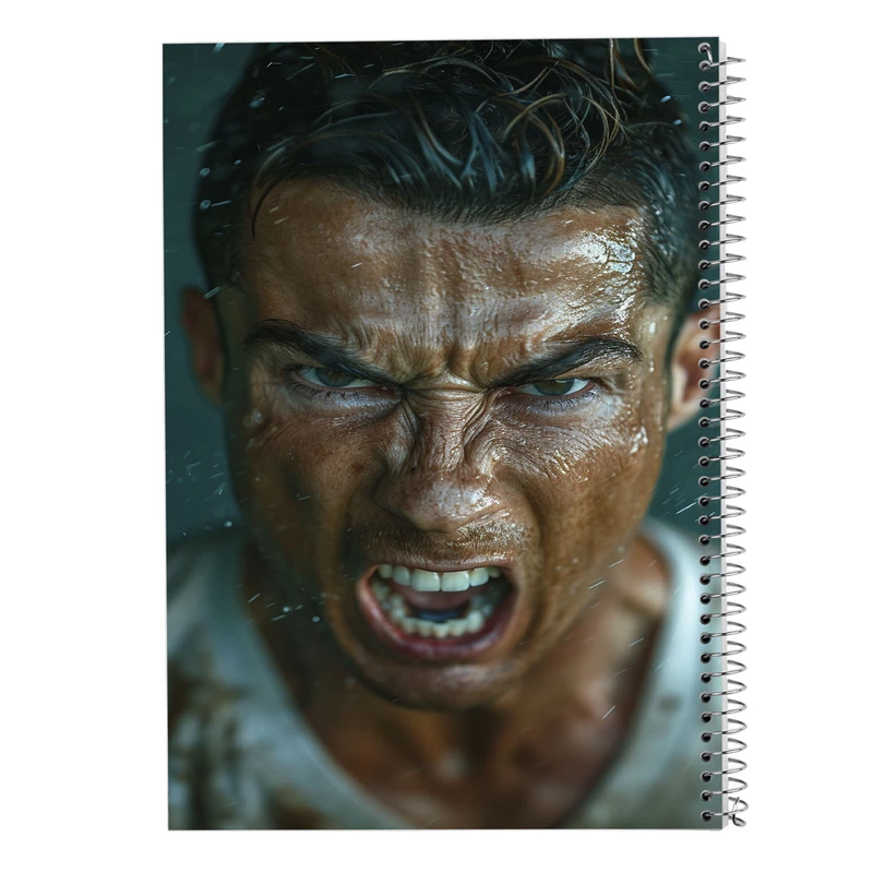 دفتر مشق 50 برگ مدوپد مدل رونالدو ronaldo کد DF13461