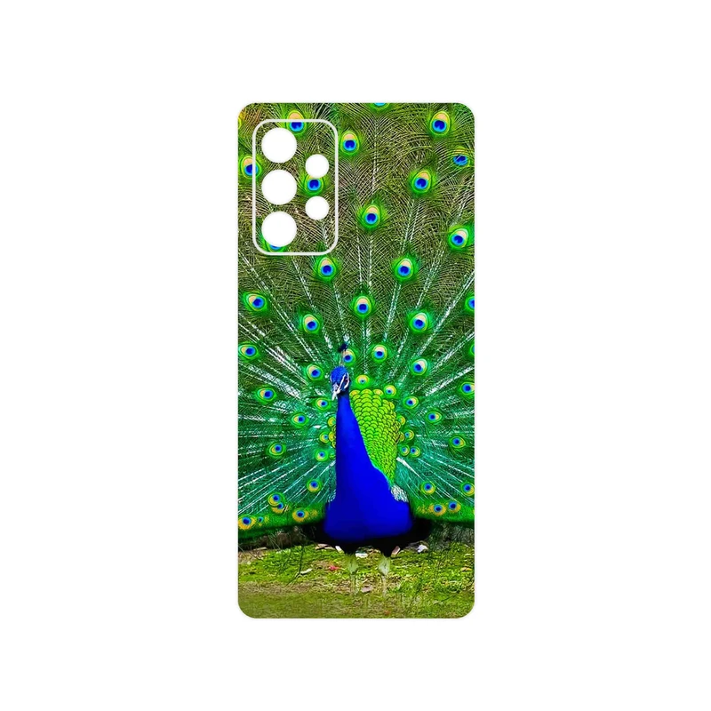 برچسب پوششی ماهوت مدل Peacock مناسب برای گوشی موبایل سامسونگ Galaxy A52s 5G