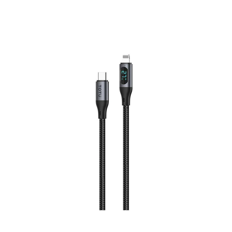 کابل تبدیل لایتنینگ به USB-C توتو مدل 6A طول 1 متر
