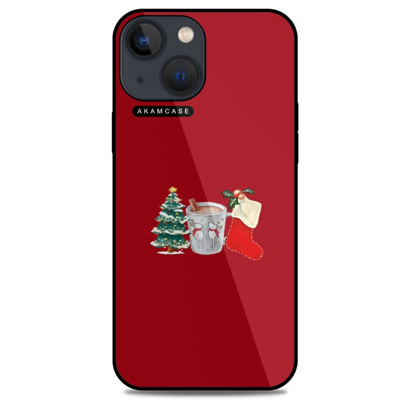 کاور آکام مدل AMCWA13M-CHRISTMAS14 مناسب برای گوشی موبایل اپل iPhone 13 Mini