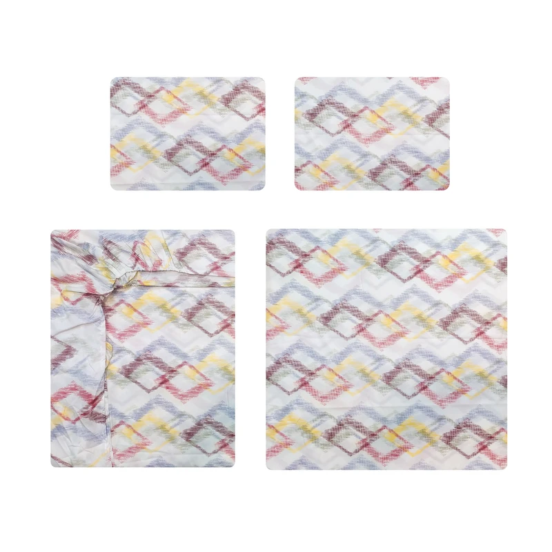 سرویس روتختی آدنو مدل Diamond کد IR129 دو نفره 4 تکه