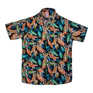 پیراهن آستین کوتاه مردانه سرز مدل سینا طرح هاوایی