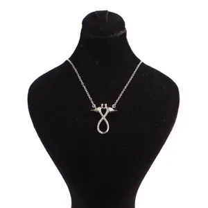 گردنبند نقره زنانه جی تی ای مدل جی نایس 88
