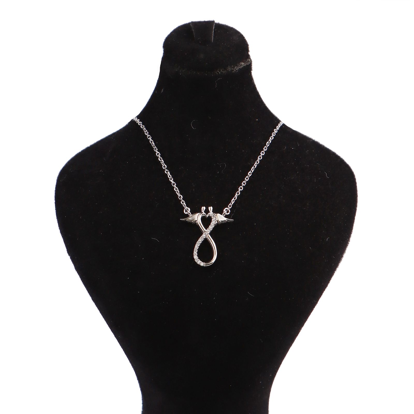 گردنبند نقره زنانه جی تی ای مدل جی نایس 88 - - 1