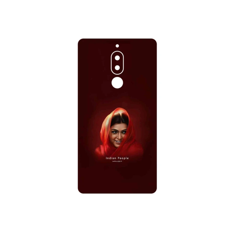 برچسب پوششی ماهوت مدل Portrait of an Indian Woman مناسب برای گوشی موبایل هیوندای Seoul Mix