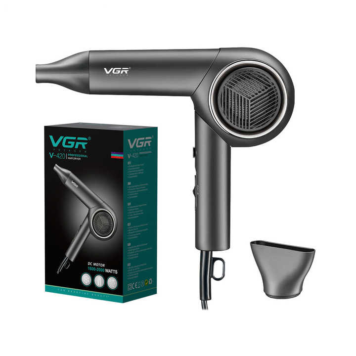 سشوار وی جی ار مدل V-420 سشوار وی جی ار مدل V-420