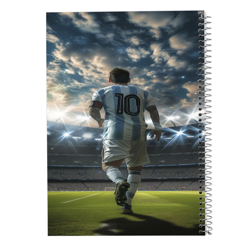 دفتر لیست خرید 50 برگ مدوپد مدل مسی messi کد DF14041