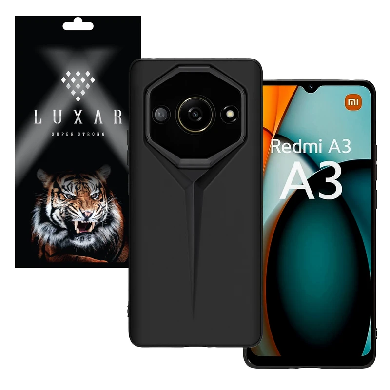 کاور لوکسار مدل pococ61 _Porsche مناسب برای گوشی موبایل شیائومی Redmi A3 / Poco C61 / A3X 4G