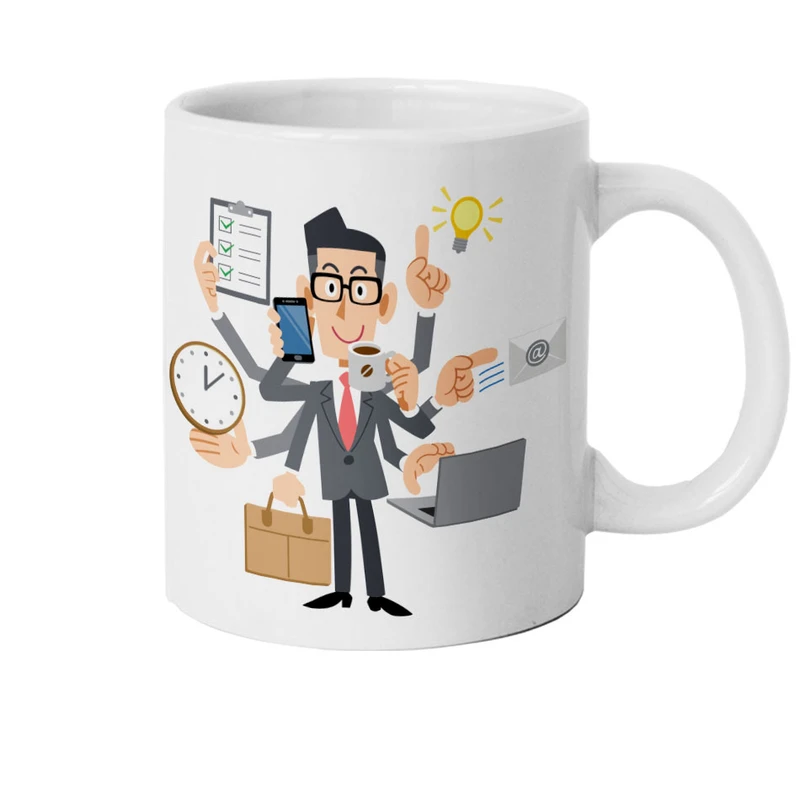 ماگ هومرو طرح کارمند مدل M2189