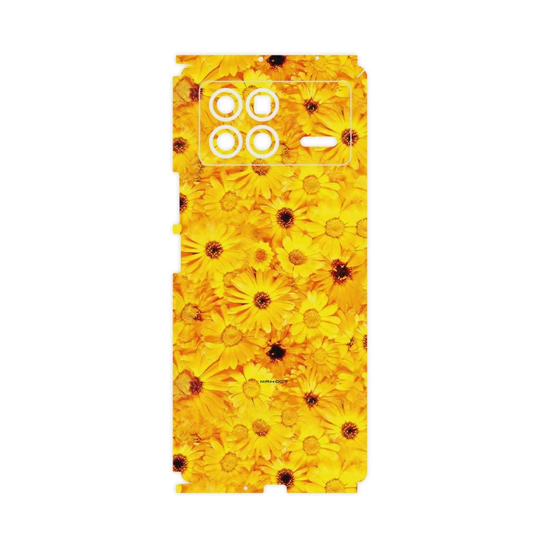 برچسب پوششی ماهوت مدل Yellow_Flower-FullSkin مناسب برای گوشی موبایل شیائومی Mix Fold 3