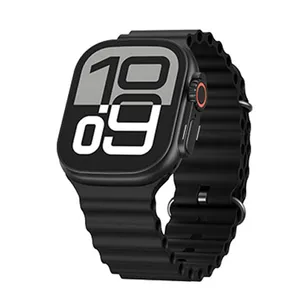 ساعت هوشمند 44 میلی متری یوسمز مدل AT03 بند سیلیکونی