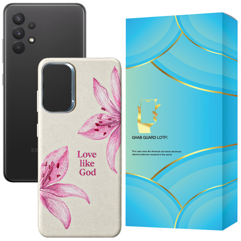 کاور قاب گارد لطفی مدل LILYSG مناسب برای گوشی موبایل سامسونگ Galaxy A32 4G
