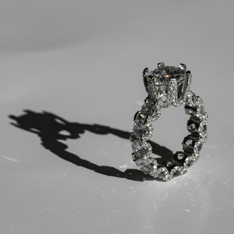 انگشتر نقره زنانه مدل GTA_1570