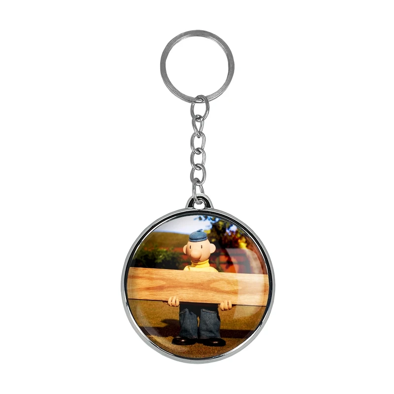 جاکلیدی خندالو طرح پت و مت مدل دوطرفه کد 2805428055