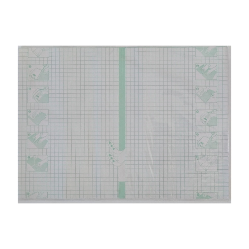 جلد کتاب چسبی تاپ رول کد 01 بسته 10 عددی