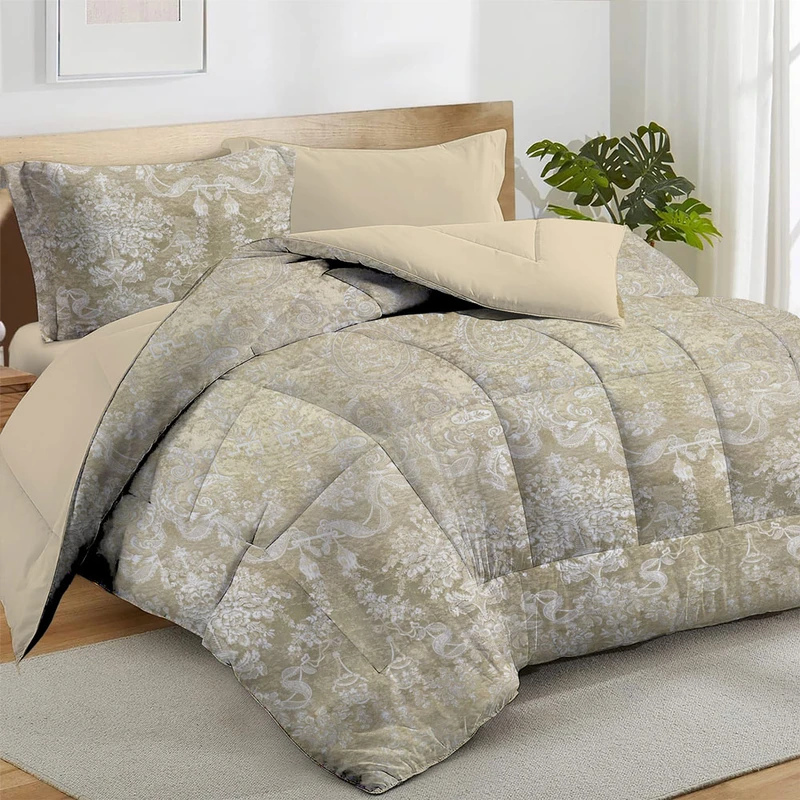 سرویس روتختی دو نفره 8 تکه نوپه هوم مدل مخمل شانل ASTE 