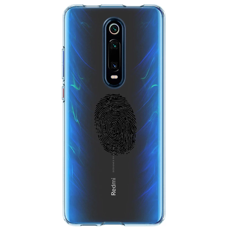 کاور مگافون طرح اثر انگشت مدل C62-B مناسب برای گوشی موبایل شیائومی Redmi K20 / K20 Pro