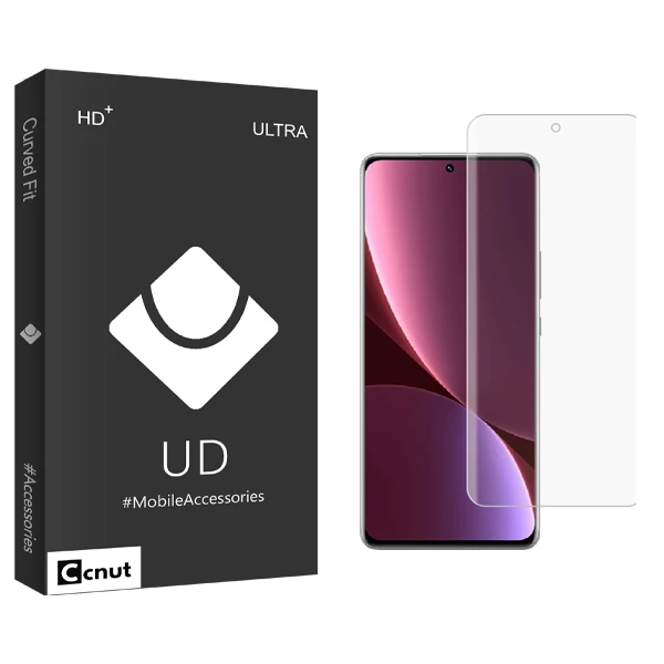 محافظ صفحه نمایش کوکونات مدل UDB UV مناسب برای گوشی موبایل شیائومی Mi 12 Pro