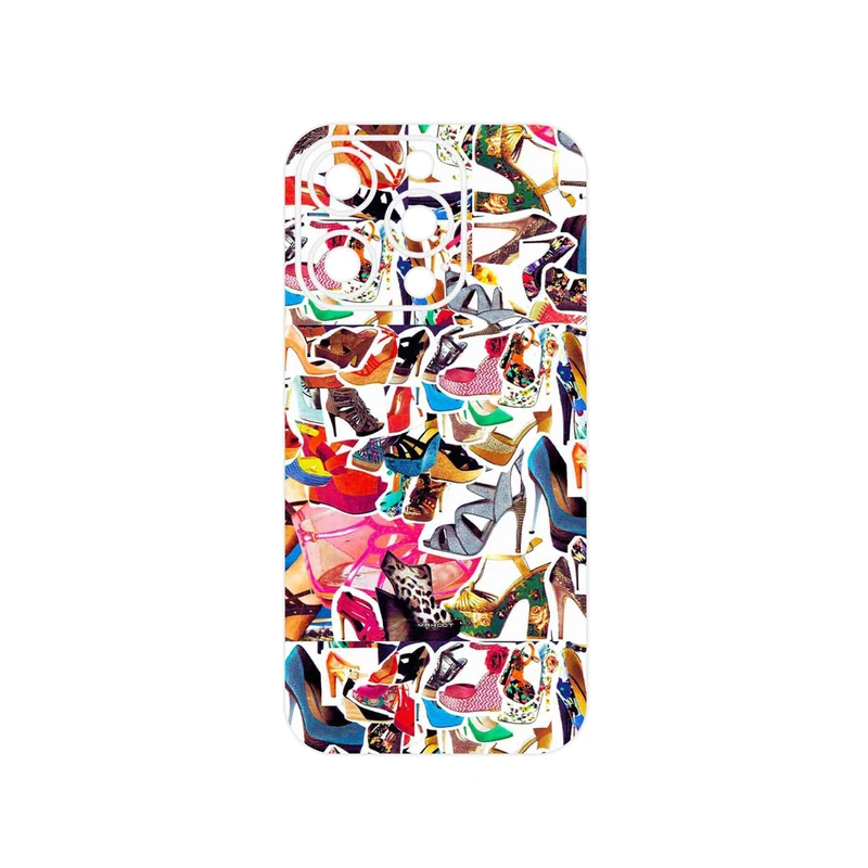 برچسب پوششی ماهوت مدل Collage of High heel Shoes مناسب برای گوشی موبایل اپل iPhone 14 Pro