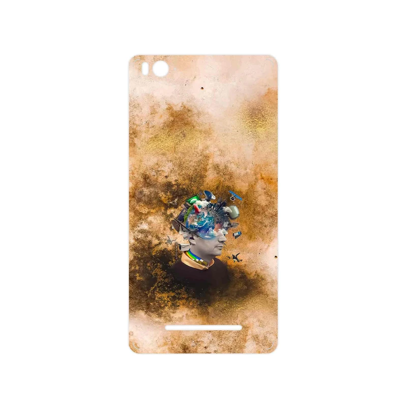 برچسب پوششی ماهوت مدل Collage of surreal Portrait of Men مناسب برای گوشی موبایل شیائومی Mi 4i