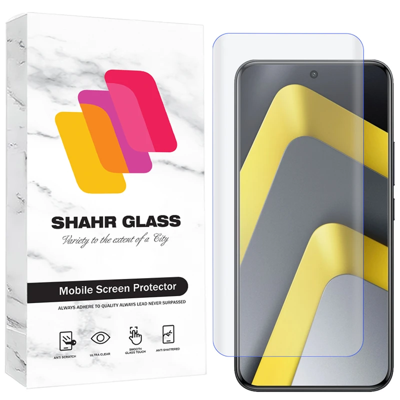 محافظ صفحه نمایش شهر گلس مدل UVS20 مناسب برای گوشی موبایل شیائومی Poco M8 Pro 5G / Redmi Note 15 Pro 5G