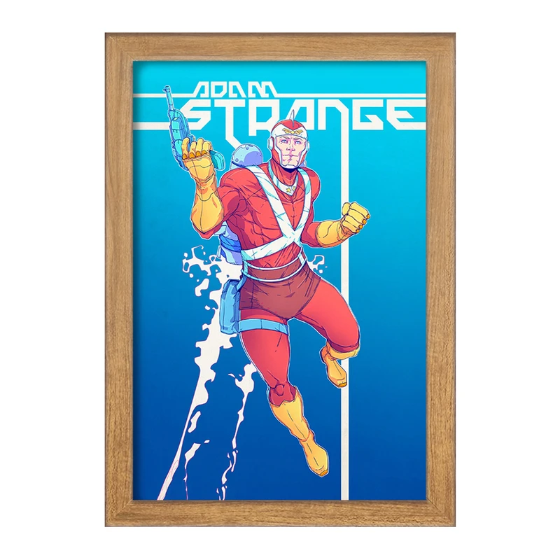تابلو خندالو مدل Adam Strange کد F223