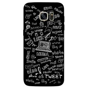 Megafone Social Media 1898 Cover For Samsung Galaxy S7