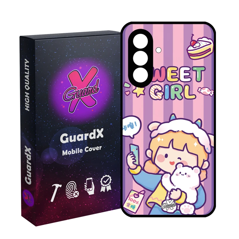 کاور گارد ایکس طرح دختر مدل 10518 مناسب برای گوشی موبایل سامسونگ Galaxy A26 / A26 5G