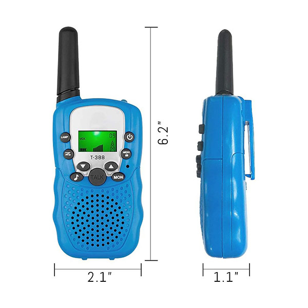 واکی تاکی اسباب بازی تراول مدل ‎T-388 بسته 3 عددی