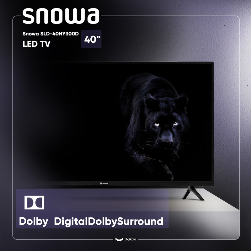 تلویزیون ال ای دی اسنوا مدل SLD-40NY300D سایز 40 اینچ تلویزیون ال ای دی اسنوا مدل SLD-40NY300D سایز 40 اینچ
