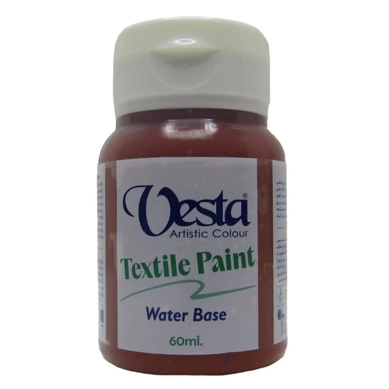 رنگ پارچه وستا مدل burn-614 حجم 60 میلی لیتر