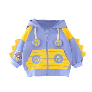 سویشرت پسرانه مدل کتان فانتزی طرح خرس 043