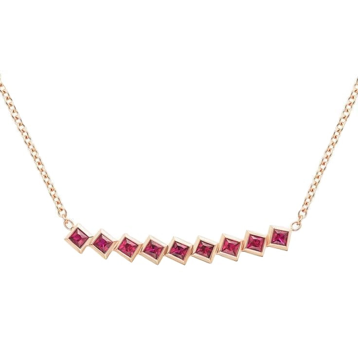 گردنبند طلا 18 عیار زنانه قیراط کد GH1657