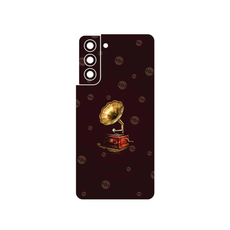 برچسب پوششی ماهوت مدل Gramophone Nostalgia مناسب برای گوشی موبایل سامسونگ Galaxy S21 5G