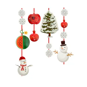 ریسه تزئینی سورتک طرح شب یلدا کد ST0837 بسته 13 عددی