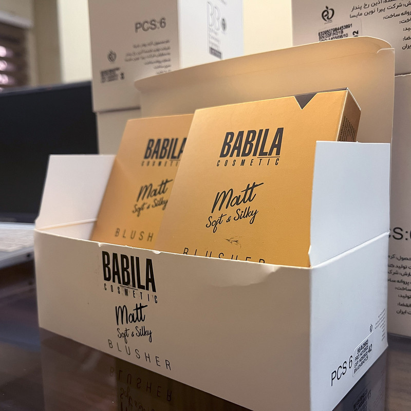 پالت رژ گونه بابیلا کد 43