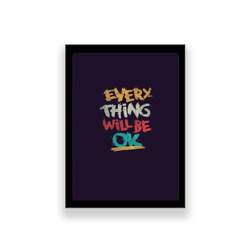 تابلو طرح تایپوگرافی